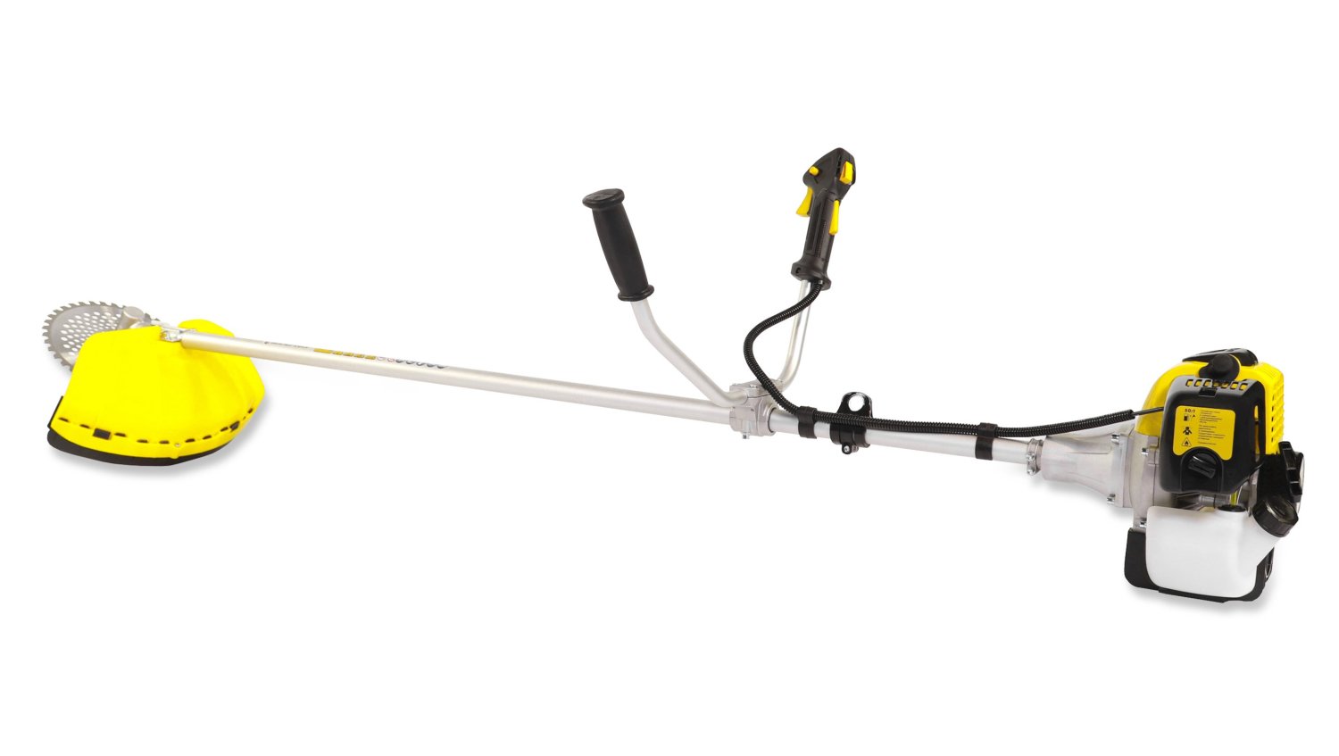 Бензотриммер CHAMPION Т463S-2 PRO(неразъем.прям. 1,7кВт 47см³ 8кг HT22+40/255/25,4 U-ручка лег.старт