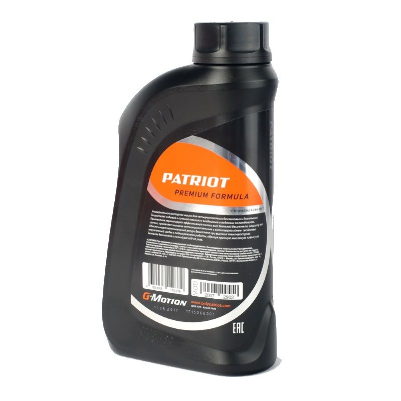 PATRIOT G-Motion HD SAE 30 4х-т TERRA 1л минеральное