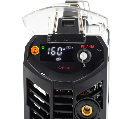 РЕСАНТА, САИ-160ПН. Инверторный сварочный аппарат пониж. напр., 140-260В, 22А, 10-160А, 4мм