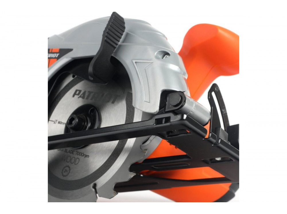 Пила циркулярная PATRIOT CS 162, мощность 1200Вт, пильный диск 160х20 мм