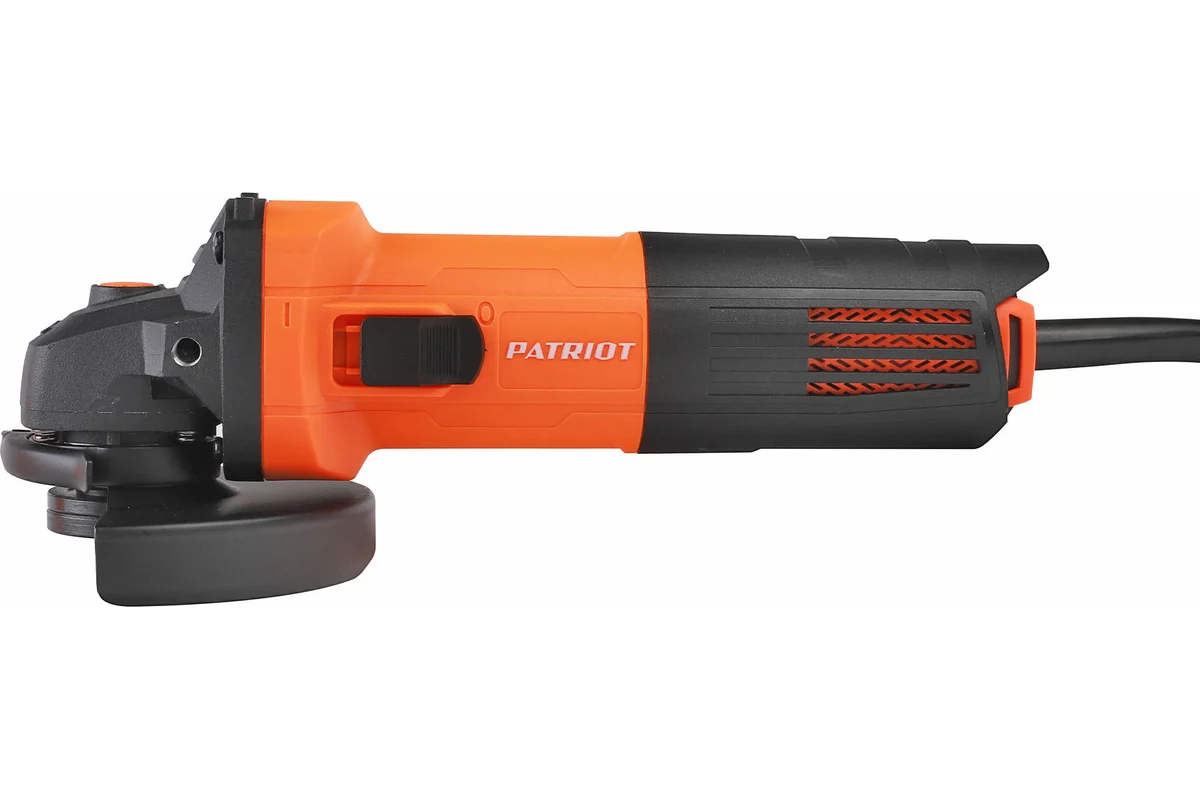 Машина углошлифовальная (УШМ) PATRIOT Expert AG 125, диск 125мм, 850 Вт, 11000 об/мин, тонкий корпус