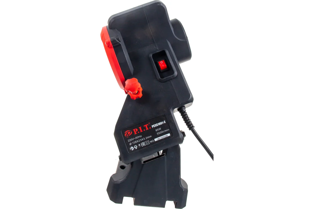Станок для заточки цепи электрич. P.I.T. 85Вт, 5500об/мин, диск 108х23х3,2мм