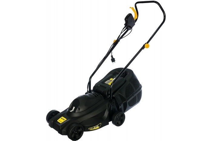 Эл.газонокосилка HUTER ELM-1100, 1,1 кВт, ширина кошения 32 см, высота кош.30-60 мм.