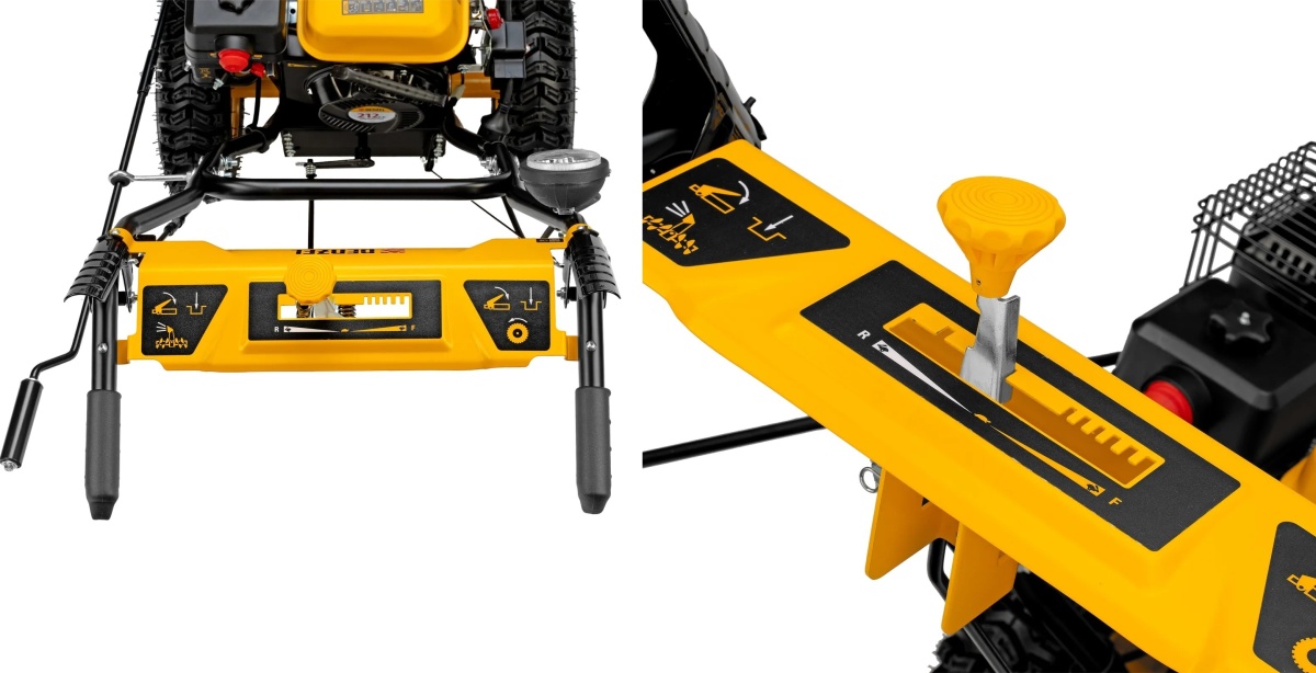 Снегоуборщик бензиновый SB 560 LP, 212cc, эл.старт, фара// Denzel