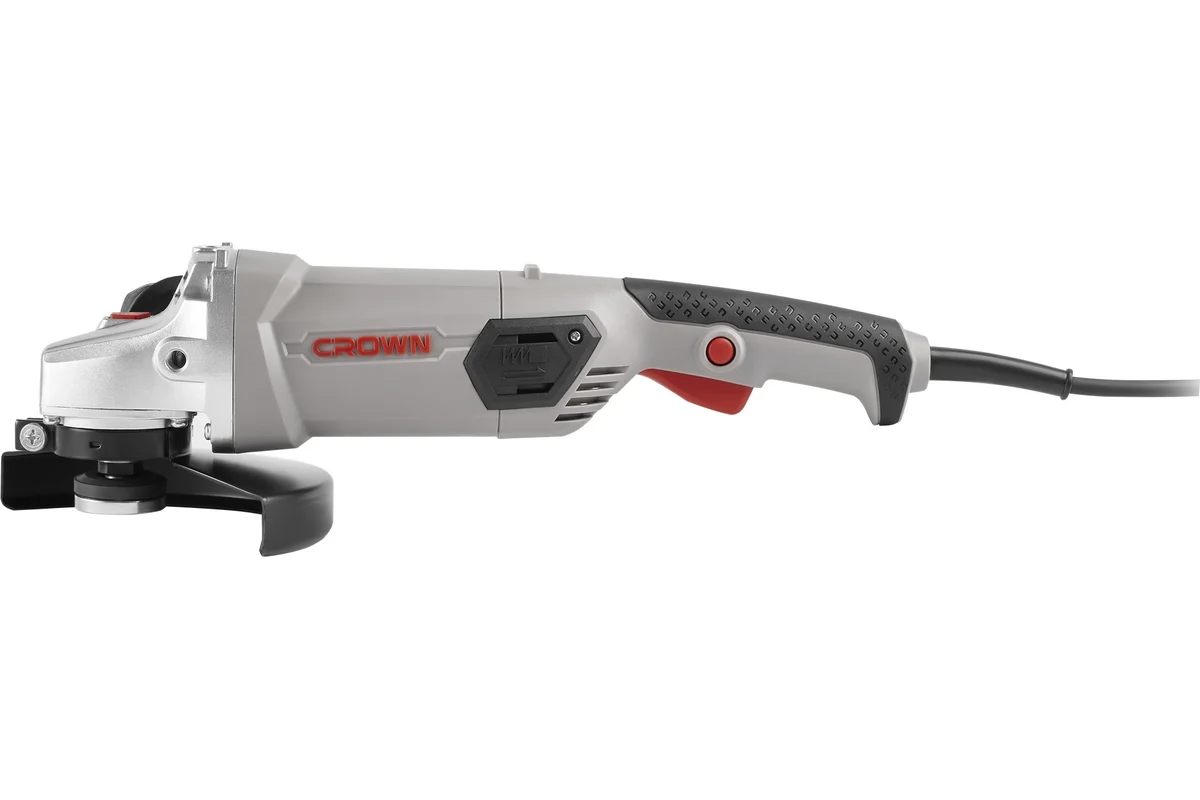 Угловая шлифовальная машина CROWN CT13507-180N,  Ø180 мм,1500 Вт,  8500 об/мин, 