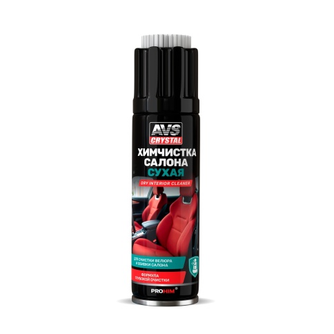 Сухая химчистка "пенная" щетка-крышка (аэрозоль) 650 мл. AVS AVK-048  A78783S