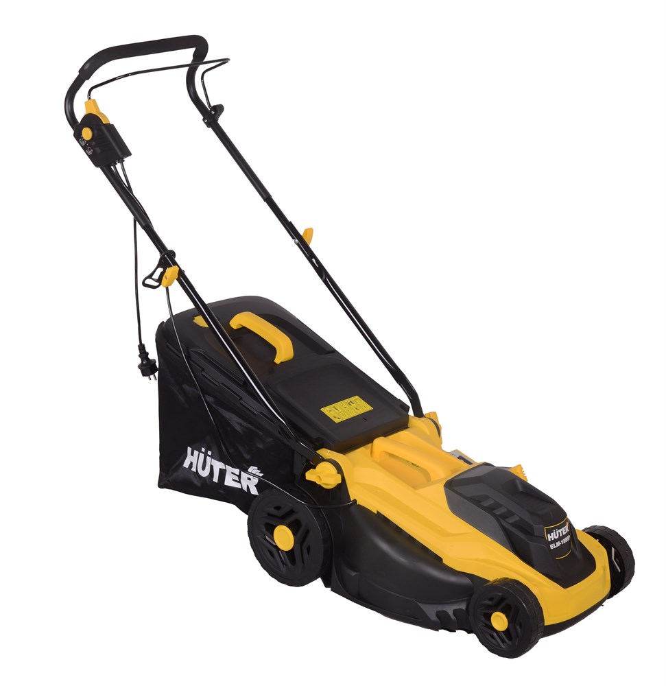 Эл.газонокосилка HUTER ELM-1800P, 1,8 кВт, ширина кошения 42 см, высота кош. 28-50 мм, травосб.45л.