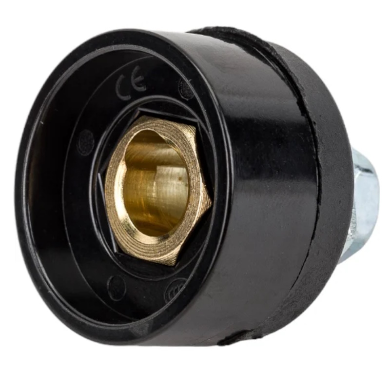 Разъем сварочный панельный 10-25 мм2 DX25 Solaris (мама)