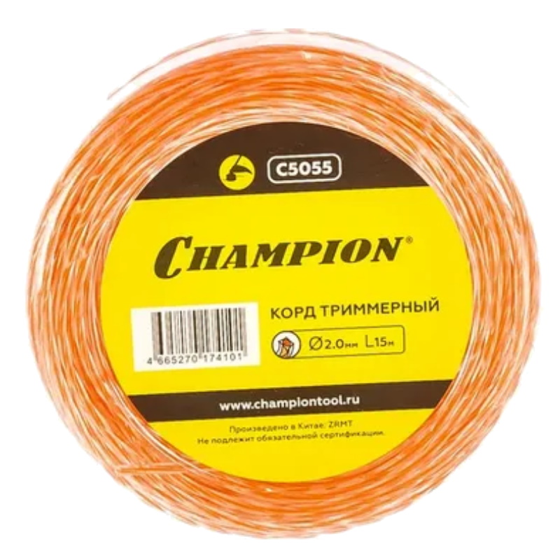 Корд трим.CHAMPION Square 2,7мм* 15м (квадрат)