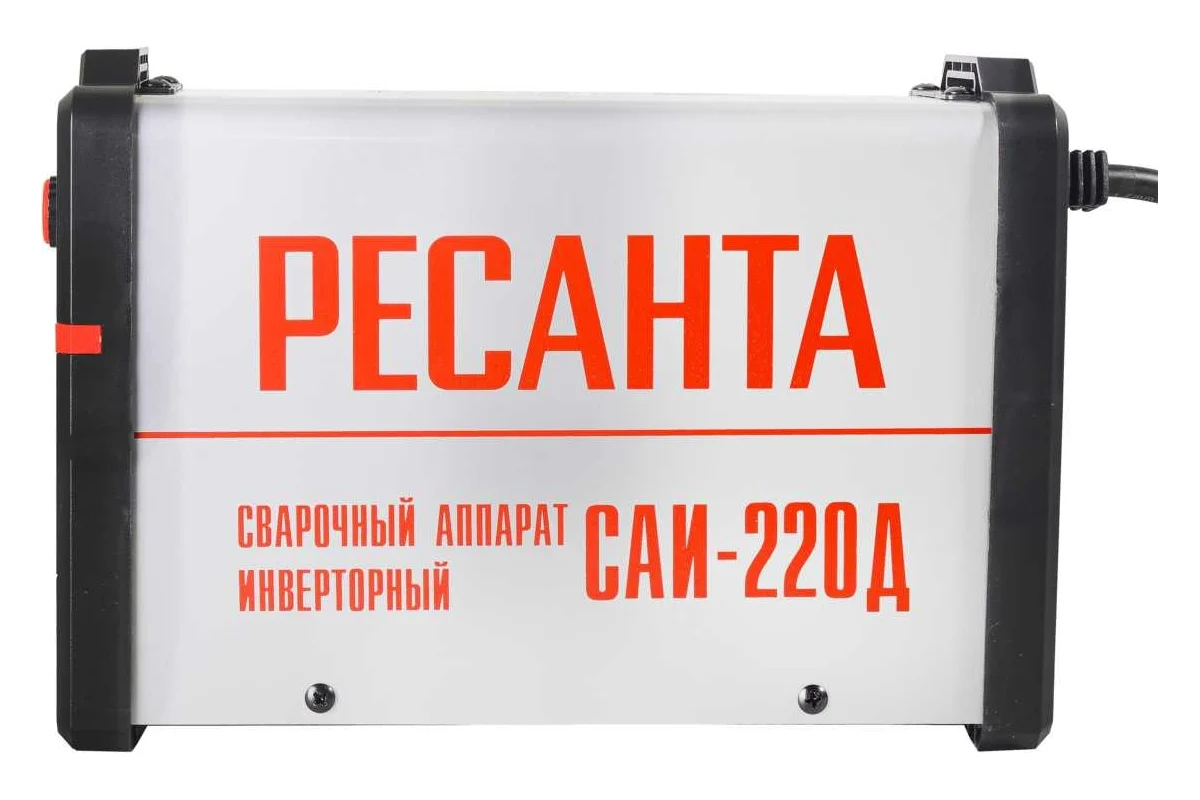 Сварочный аппарат инверторный САИ-220Динвертор, MMA, TIG LIFT, 140 - 260В, 20 – 220 А, ПВ // Ресанта