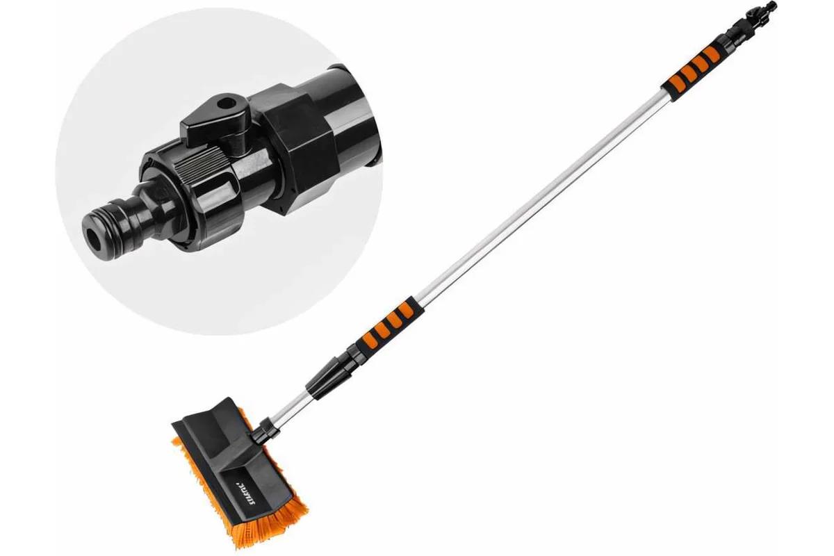 Щетка для мытья 125-207см телескоп. STARTUL PROFI (ST9077-02)