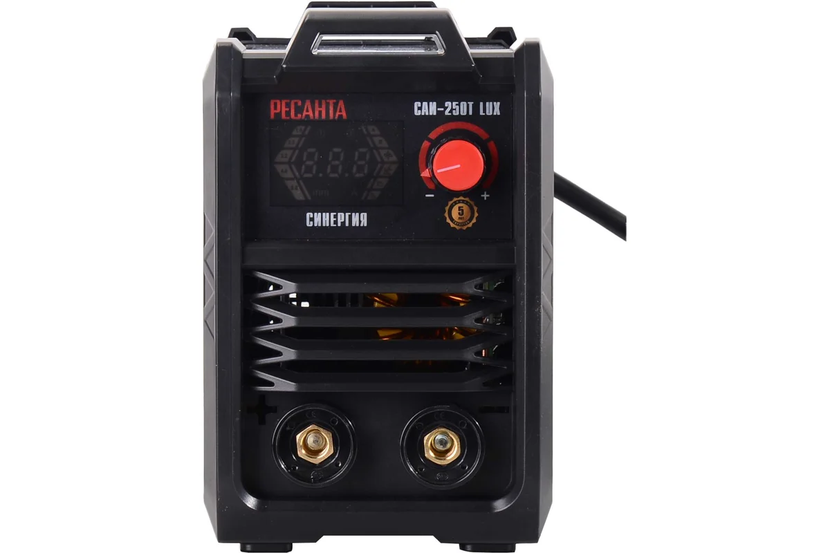РЕСАНТА Сварочный аппарат инверторный САИ-250Т LUX, 220В, ArcForce,Antistick,HOT START