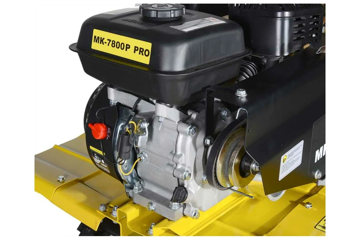 Мотоблок HUTER МК-7800P PRO , 7.8л.с.,4хт.дв.208см3.,бак 3,6л, ш.обр.100см,91,8 кг