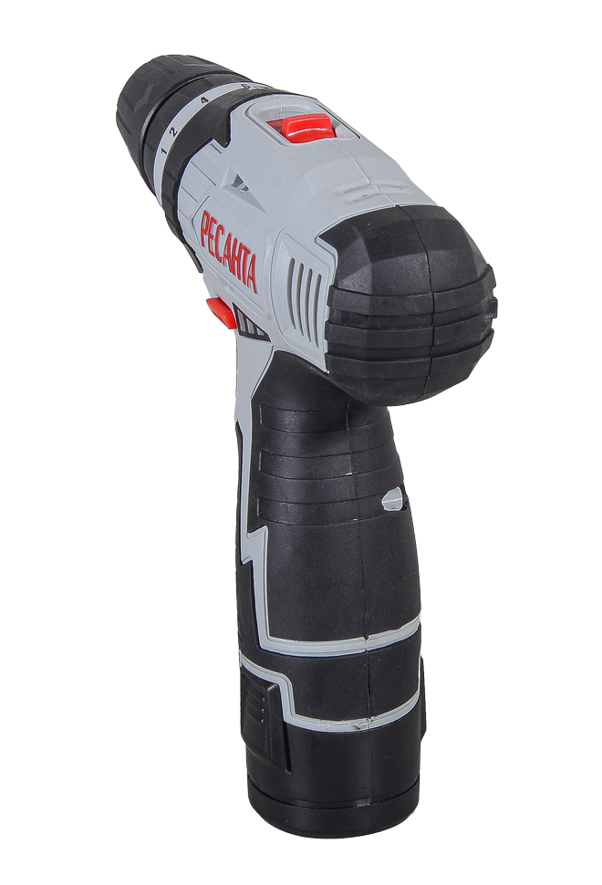 Дрель-шуруповерт аккумуляторная ДА-12-2ЛК Ресанта