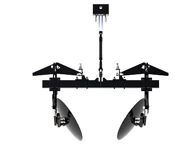 Комплект для прополки и окучивания GS-121 (с плоскорезами) для минитрактора СКАУТ