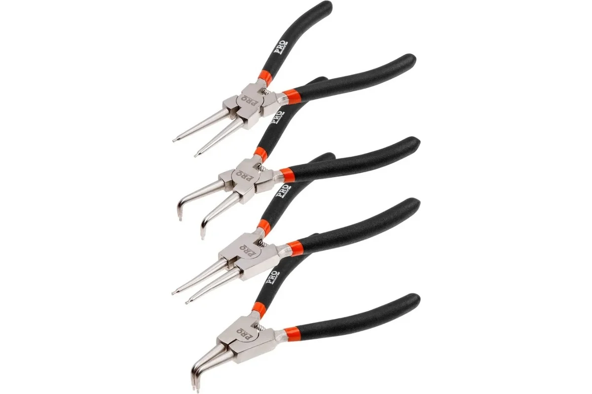 Набор съемников стопорн.колец 4шт. 180мм PRO STARTUL (PRO-6048-04) (полотно) (PRO-6048-04)