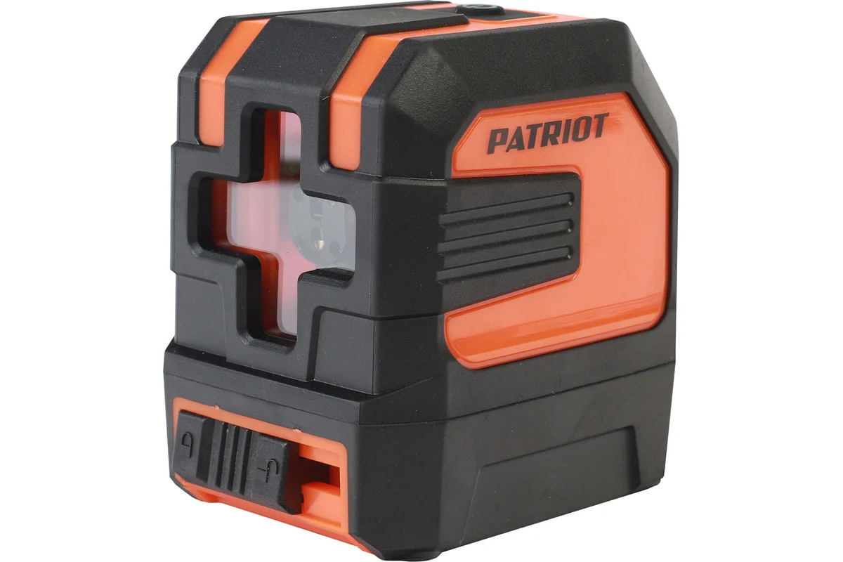 Нивелир лазерный PATRIOT LL 105, дальность без приемника 15м., 1/4 дюйма, красный, Длина волный 650Н