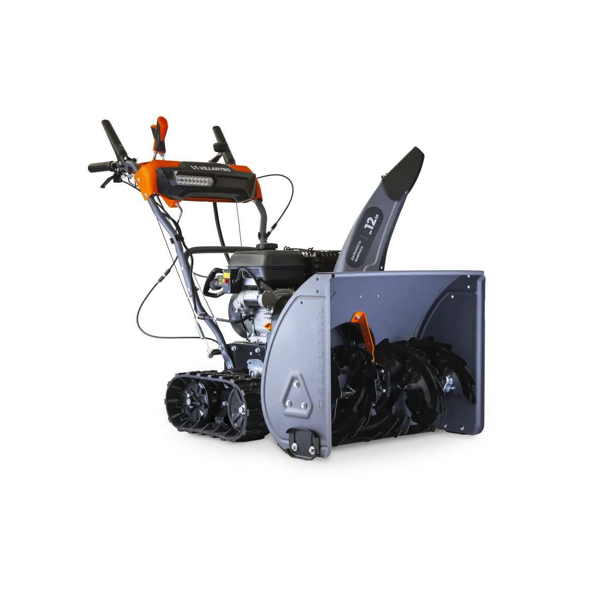Снегоуборщик бензиновый VILLARTEC  WB S-87T (220 см3, 66/51 см, 6/2 скоростей, блок. дифф., гусен.)