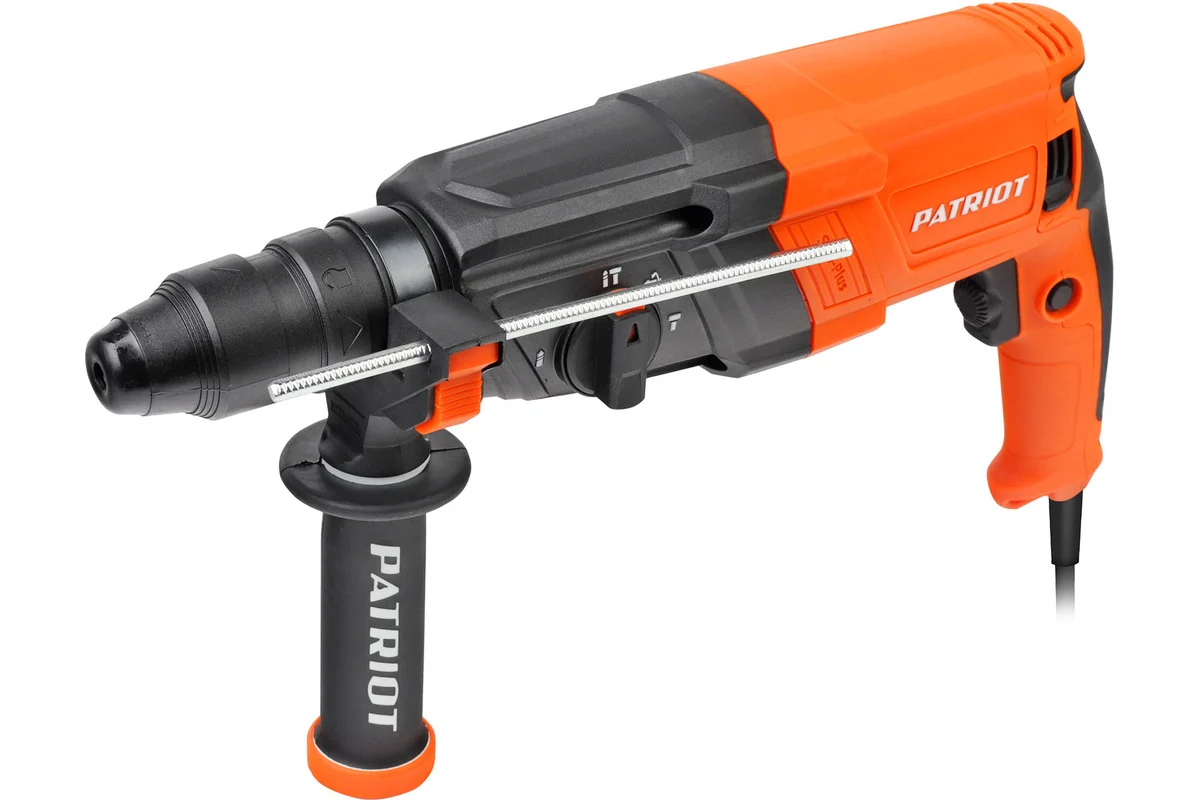 Перфоратор PATRIOT RH 263Q, SDS+, мощность 880 Вт, 2.9 Дж, 3 режима работы, быстросменный патрон QCC