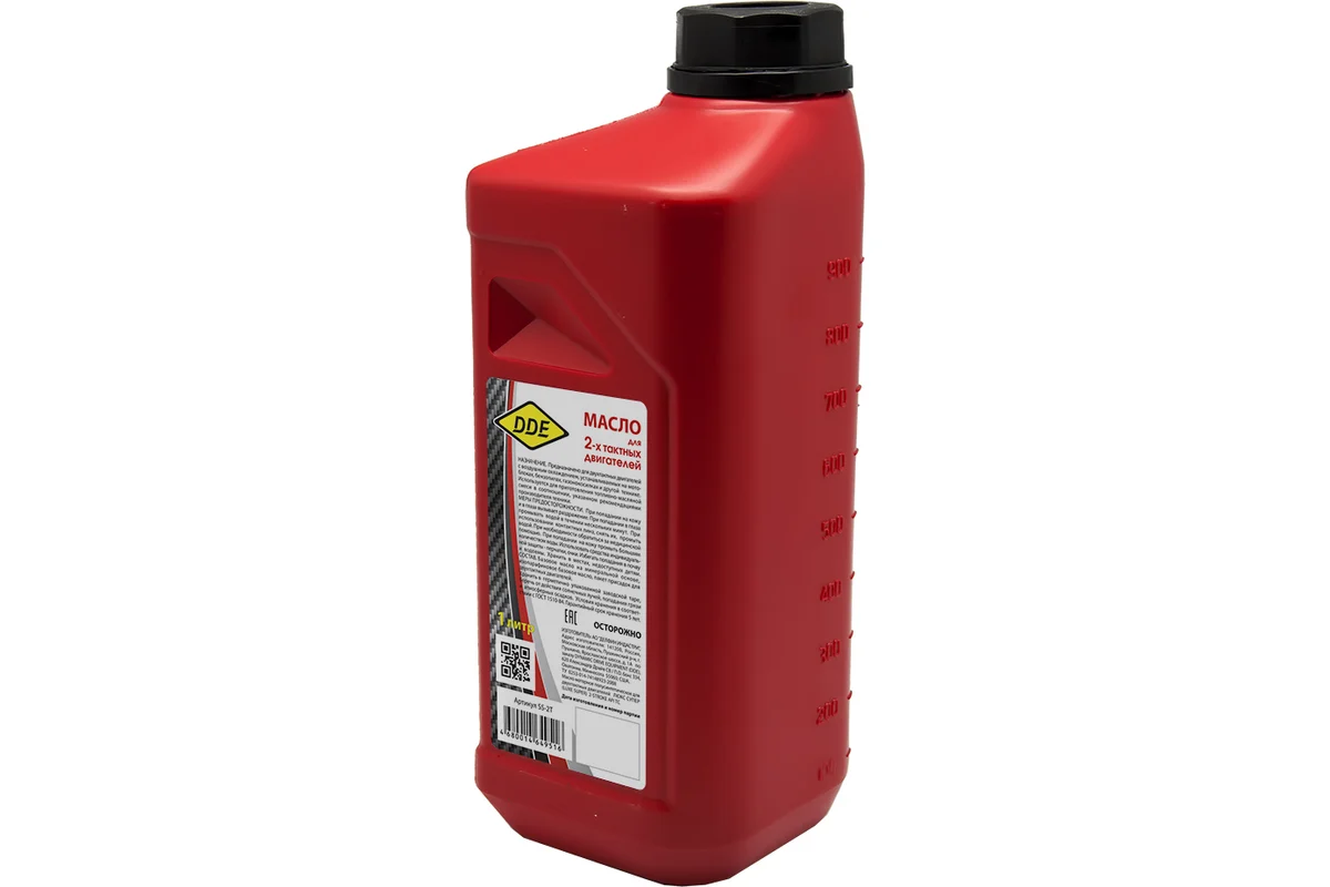 Масло 2-х тактное полусинтетическое 1л. DDE