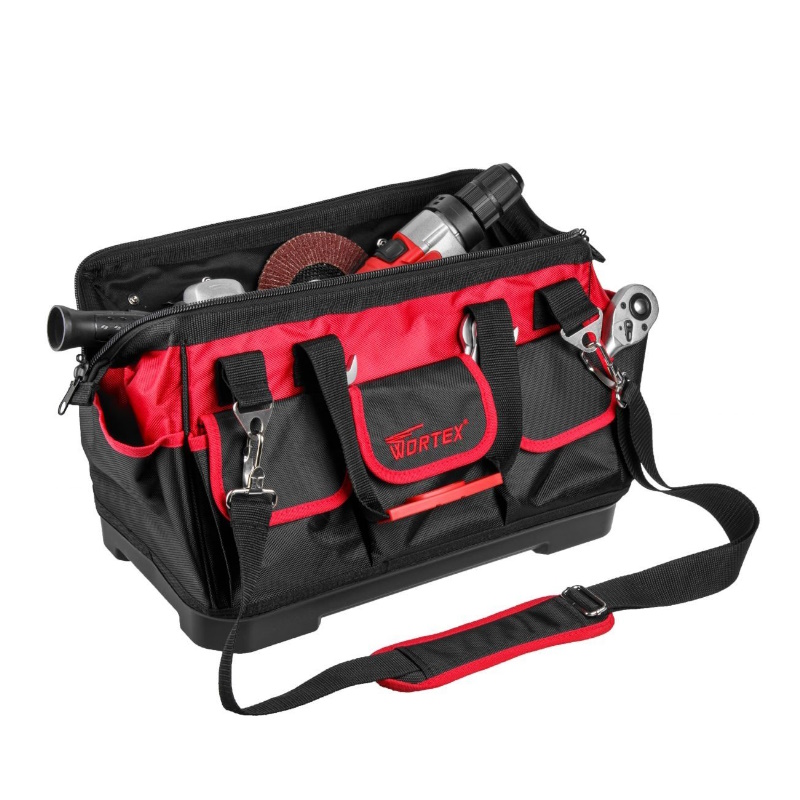 Сумка для инструмента WORTEX WB 5030 нейлон, 470x270x310 мм, вес до 30 кг (Общее кол-во отсеков: 16)