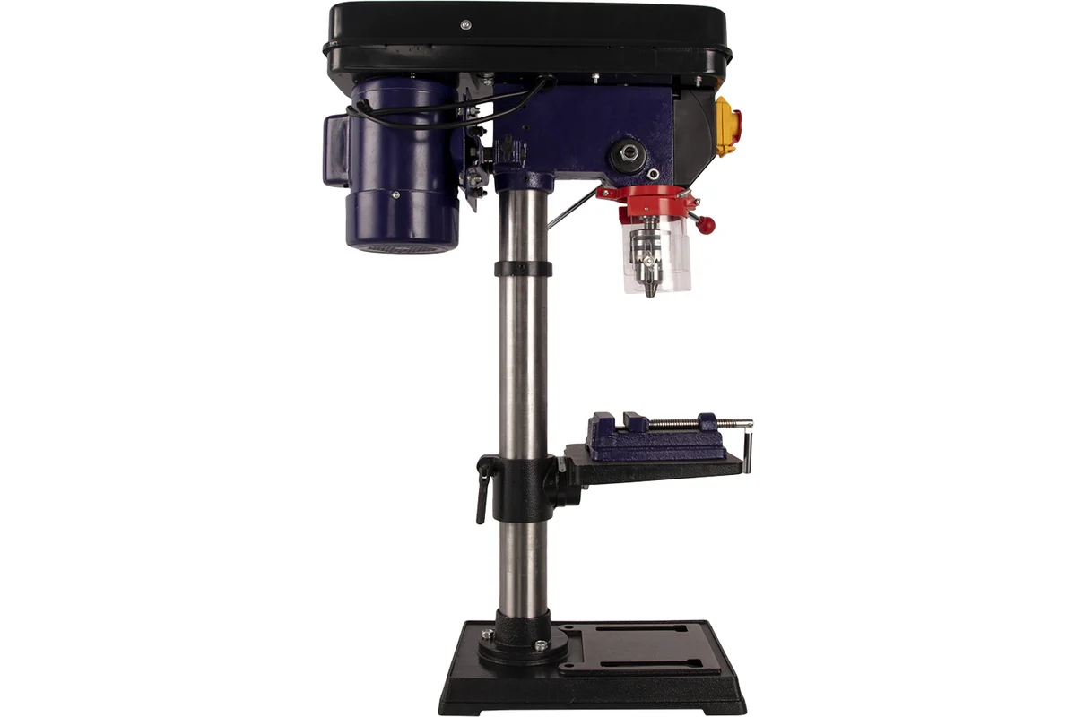 Сверлильный станок ПУЛЬСАР СС 600 + тиски 600Вт,16мм,12 ск. 220-2450об/мин