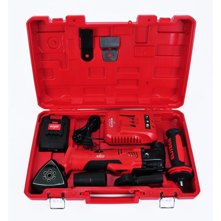ELITECH  Аккумуляторный мультитул  МИА 18СЛ, 18В, Li-ion, 2 Ач.