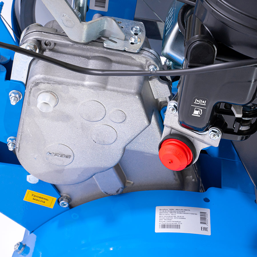 Мотоблок НЕВА МБ23-ZS (GB270) (Zongshen) 9.0л/с.,бак 6,0л, 4 вперед, 2 назад, 100кг.