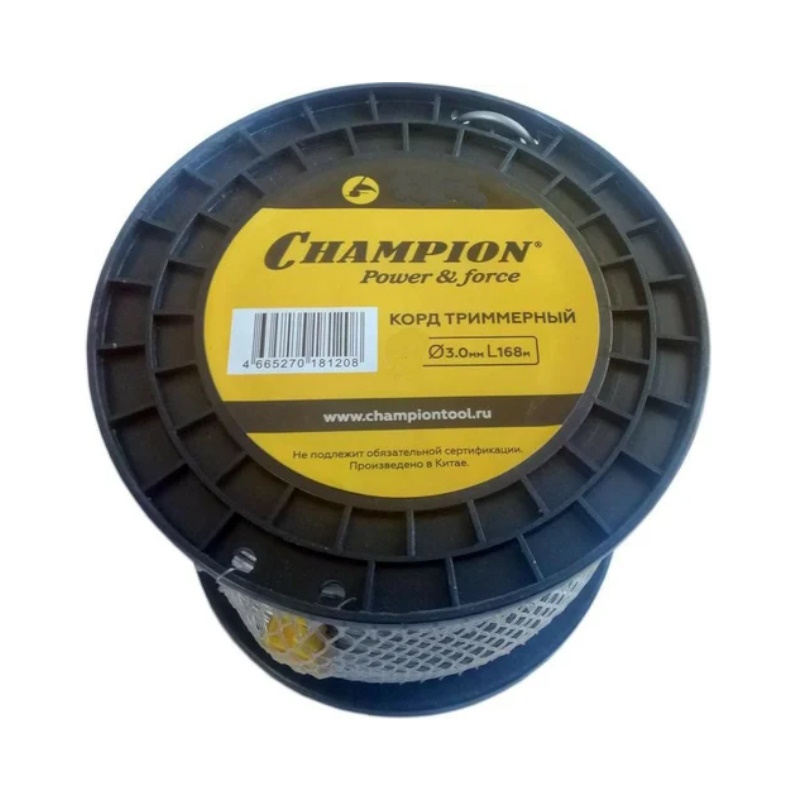 Корд трим.CHAMPION  Magic 3.0мм*168м (витой квадрат)+нож