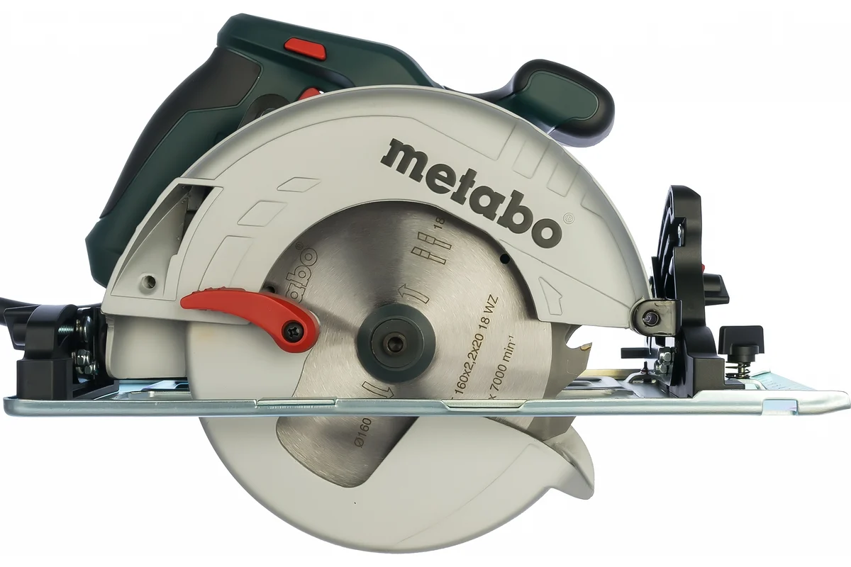 Metabo Дисковая пила KS 55, 1200 Вт, пропил 55 мм., 