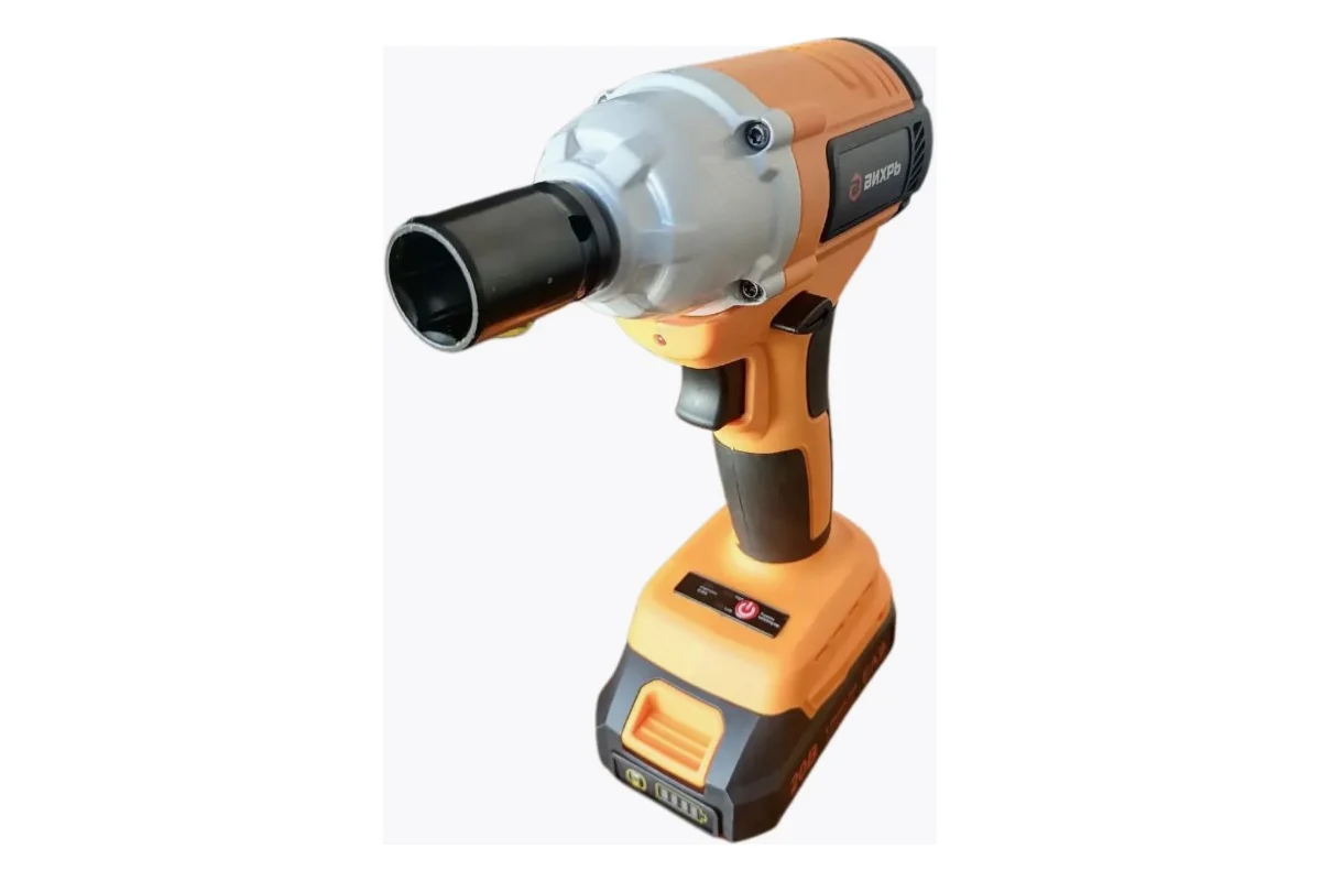 Гайковерт аккумуляторный АГ-300/20Li (в комплекте 2 АКБ и ЗУ) в кейсе Вихрь