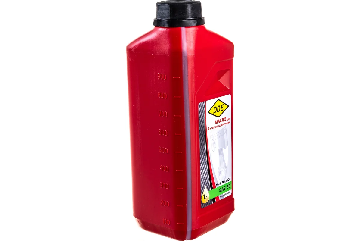 Масло 4-х тактное SAE30 1л DDE 
