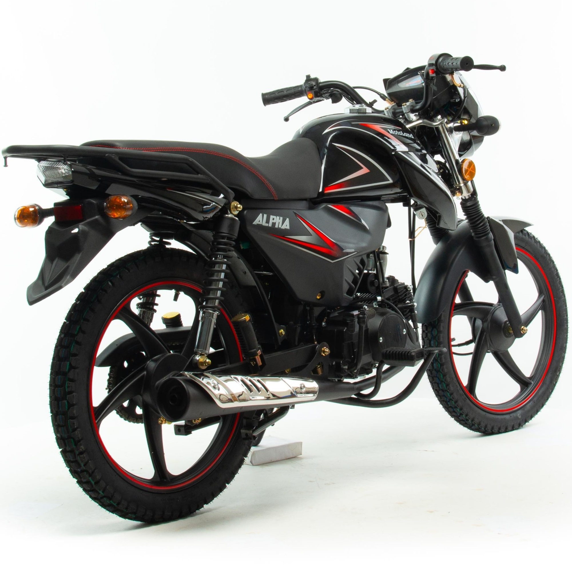 Мопед Alpha RF 11, 4х-т дв. 49,9 см3, Колеса: 17"/17", вес 79кг