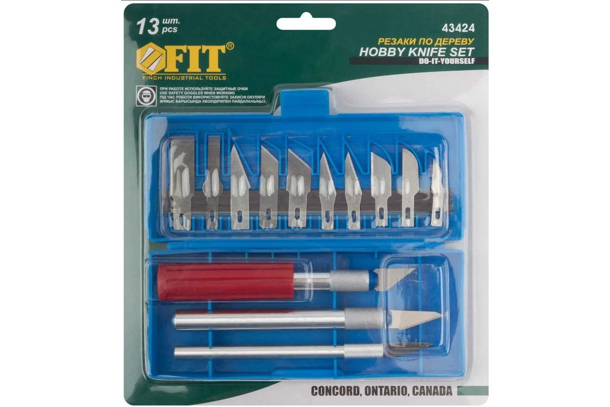 Набор резаков по дереву, 13 шт.//ФИТ
