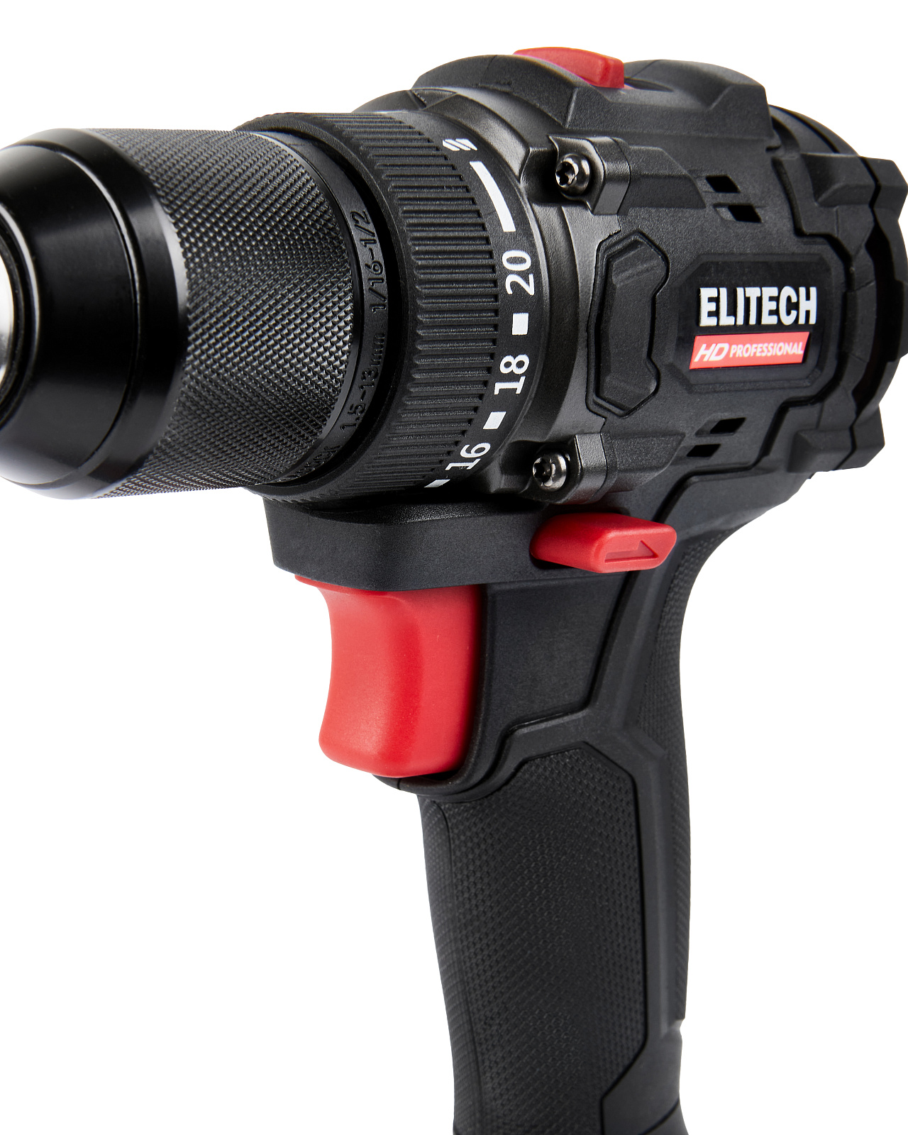 ELITECH CD 20SL2 Аккум.дрель-шуруповерт б/щёт, 20В 2х2.0Ач,БЗП-13мм, 0-500\2000об\м, 60Нм