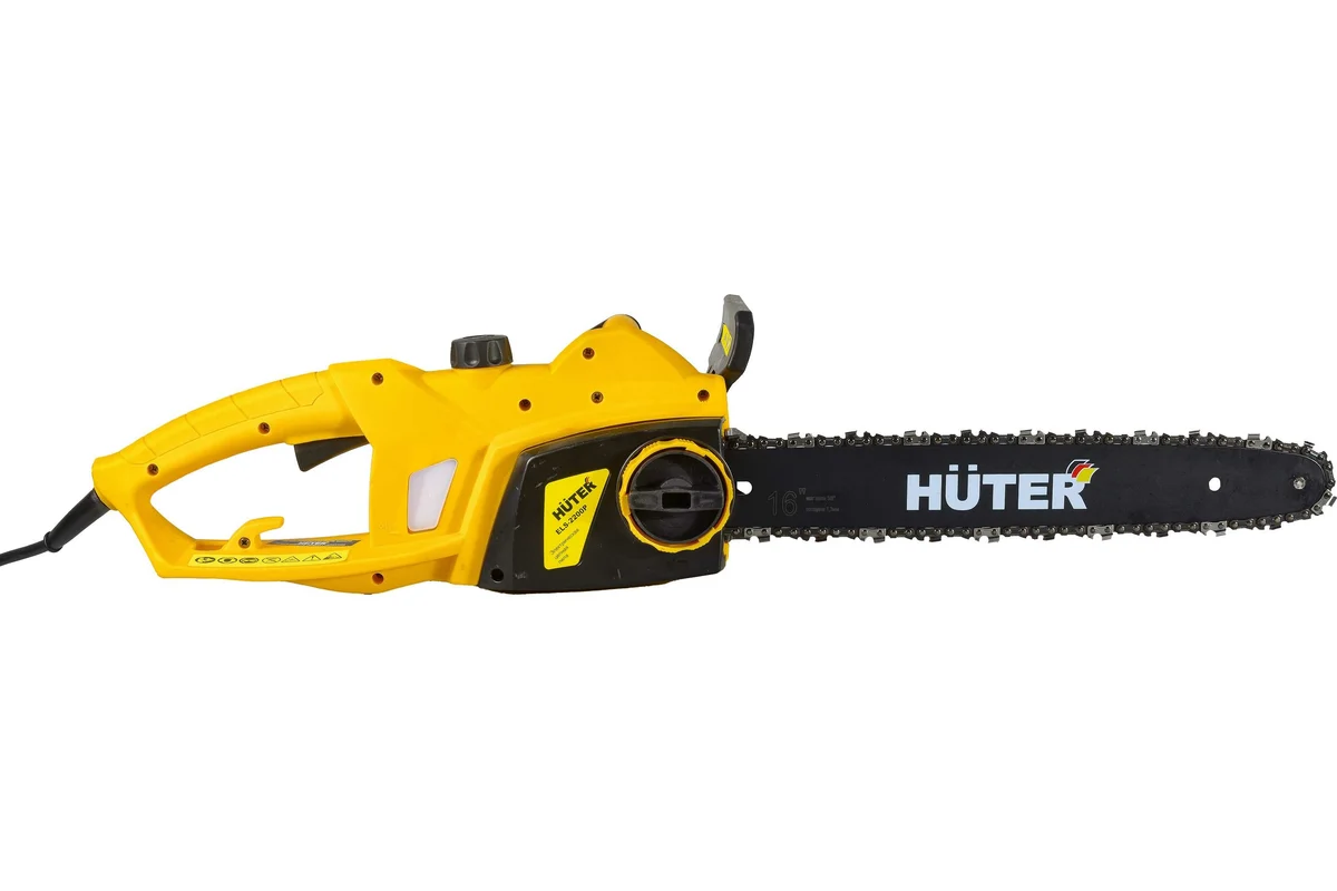 Электропила Huter ELS 2200Р  2200Вт,57х3,8х1,3 шина 16"