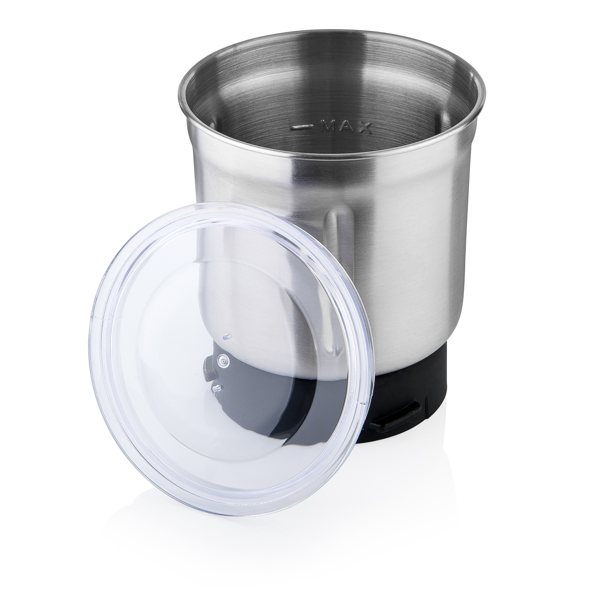 1180BR Кофемолка BRAYER, 2 ножа для мяг. и твер., 70 г.,Мощн. 200 Вт, нерж. корп, нажатием на крышку