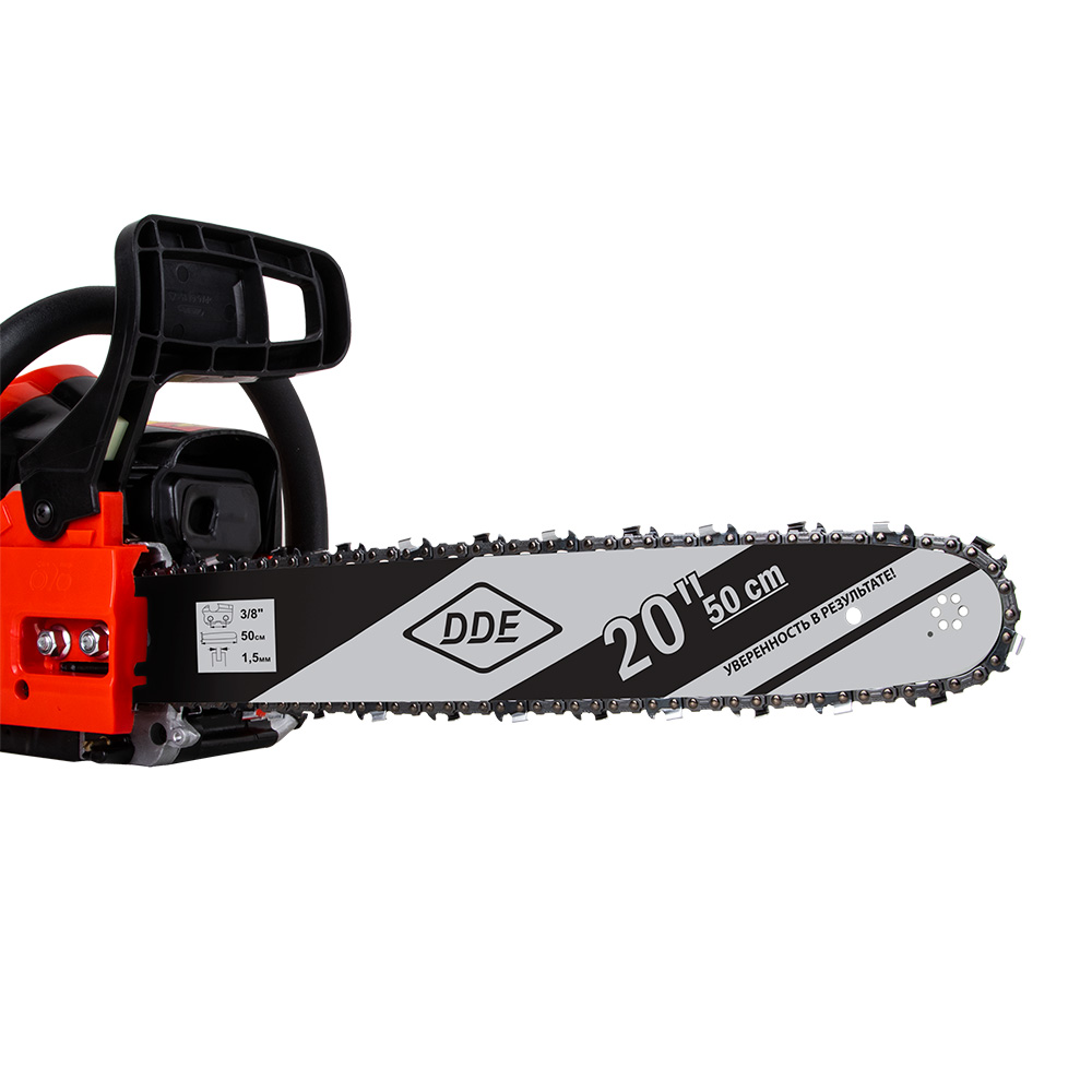 Шина пилы цепной сварная DDE 20"/ 50 см 3/8"-1,5-72 зв (для цепи 73) (208SLHD009, H268,272,365,372)