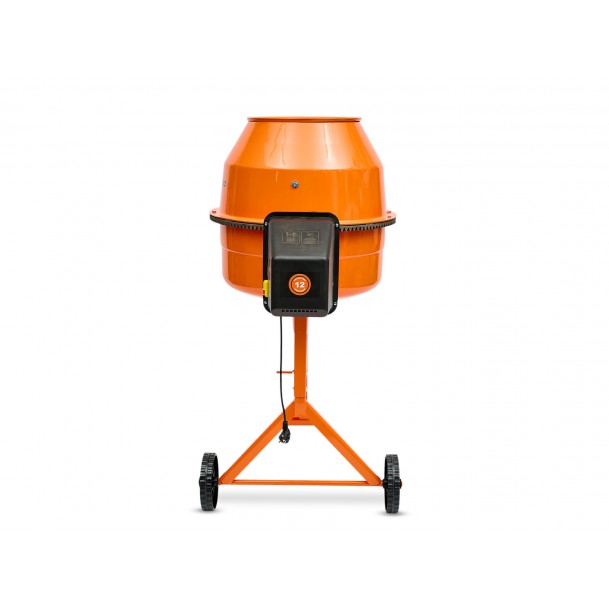 Бетоносмеситель VILLARTEC CM180C, 220В, 600Вт,чугун. венец, ,бак 160л, V готовой смеси 90л