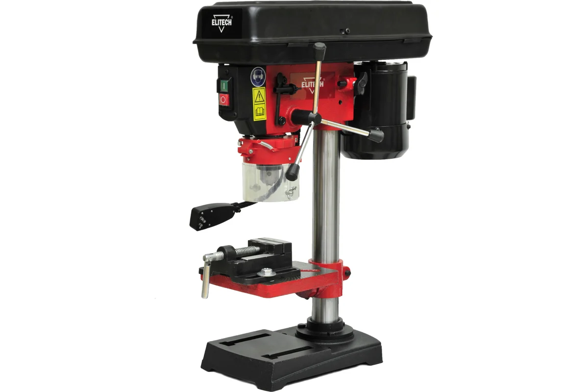 ELITECH СТС 3520ПЛ Станок свер,350Вт,5ск,600-2600об\м,база200мм,ход50мм,ф13мм,17кг,лазер.крест,LEDпо