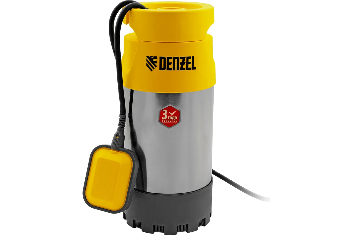 Погружной насос высокого давления PH1100, 1100Вт, подъем 40м, 5500 л/ч// Denzel