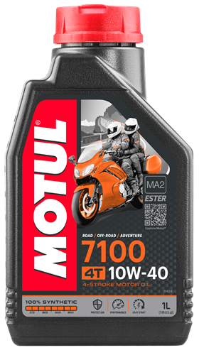 Масло моторное "MOTUL" 7100  4Т 10w40 синт. (1л) 