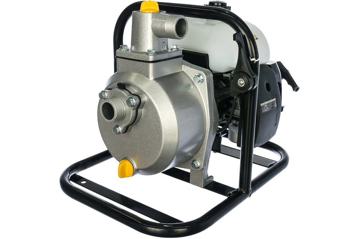 Мотопомпа HUTER MP-25, 2х-тактн. дв.,1,5 л/с, 130л/мин 8/25м, 8 кг, 1,5"