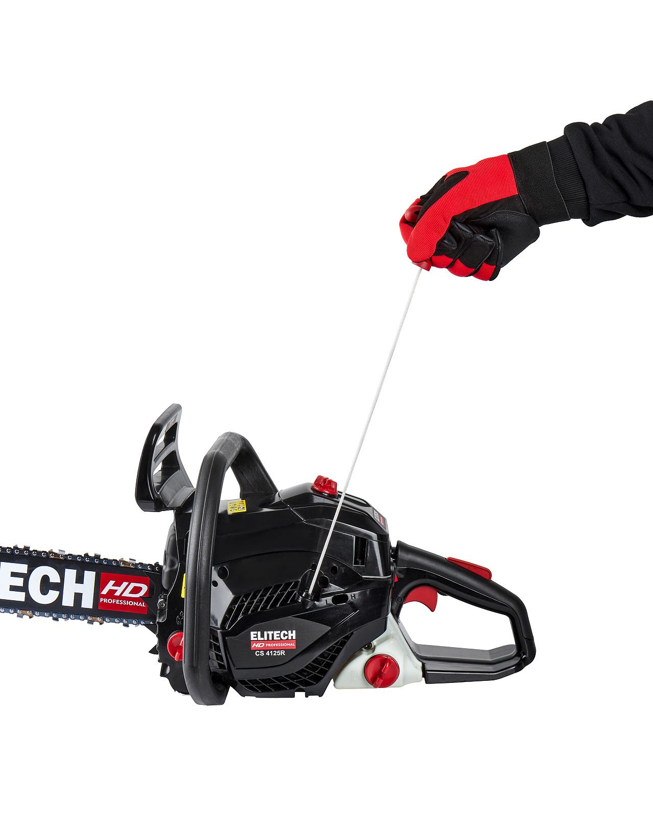 ELITECH HD CS 4125R (E1611.005.00) Бензопила,40.2см3,2.6кВт\3.5л.с.,шина38см, 0.325",1,5мм,5.2 кг