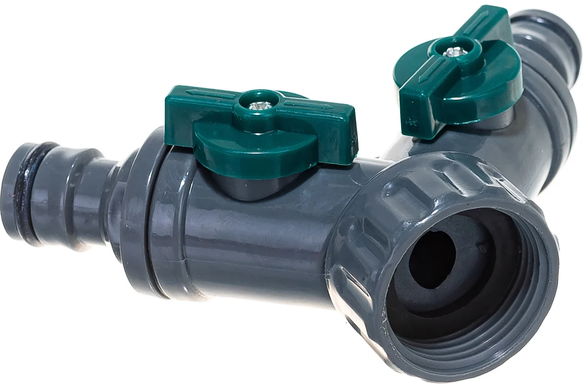 Распределитель 2-х канальный пластиковый