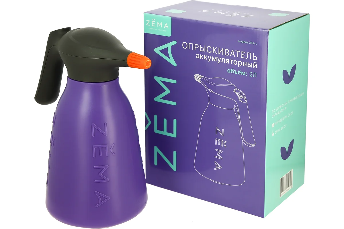 Аккумуляторный опрыскиватель ZEMA  2л ZF2-L