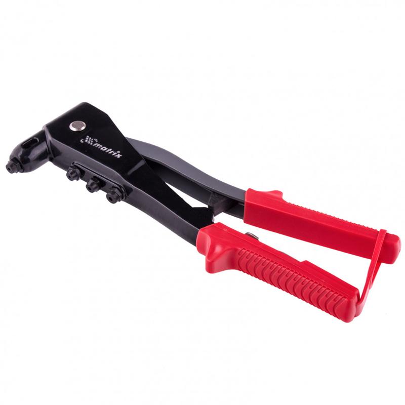 Заклепочник литой, 260 мм, заклепки 2,4-3,2-4,0-4,8 мм// Matrix