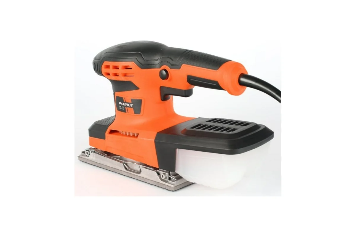 Машина плоскошлифовальная (ПШМ) PATRIOT OS 120, мощность 260 Вт, частота колебаний платформы 12 000 