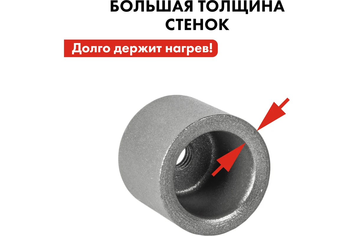 Насадка для сварки пласт.труб QUATTRO ELEMENTI 20мм (парная,в пакете с европодвесом)