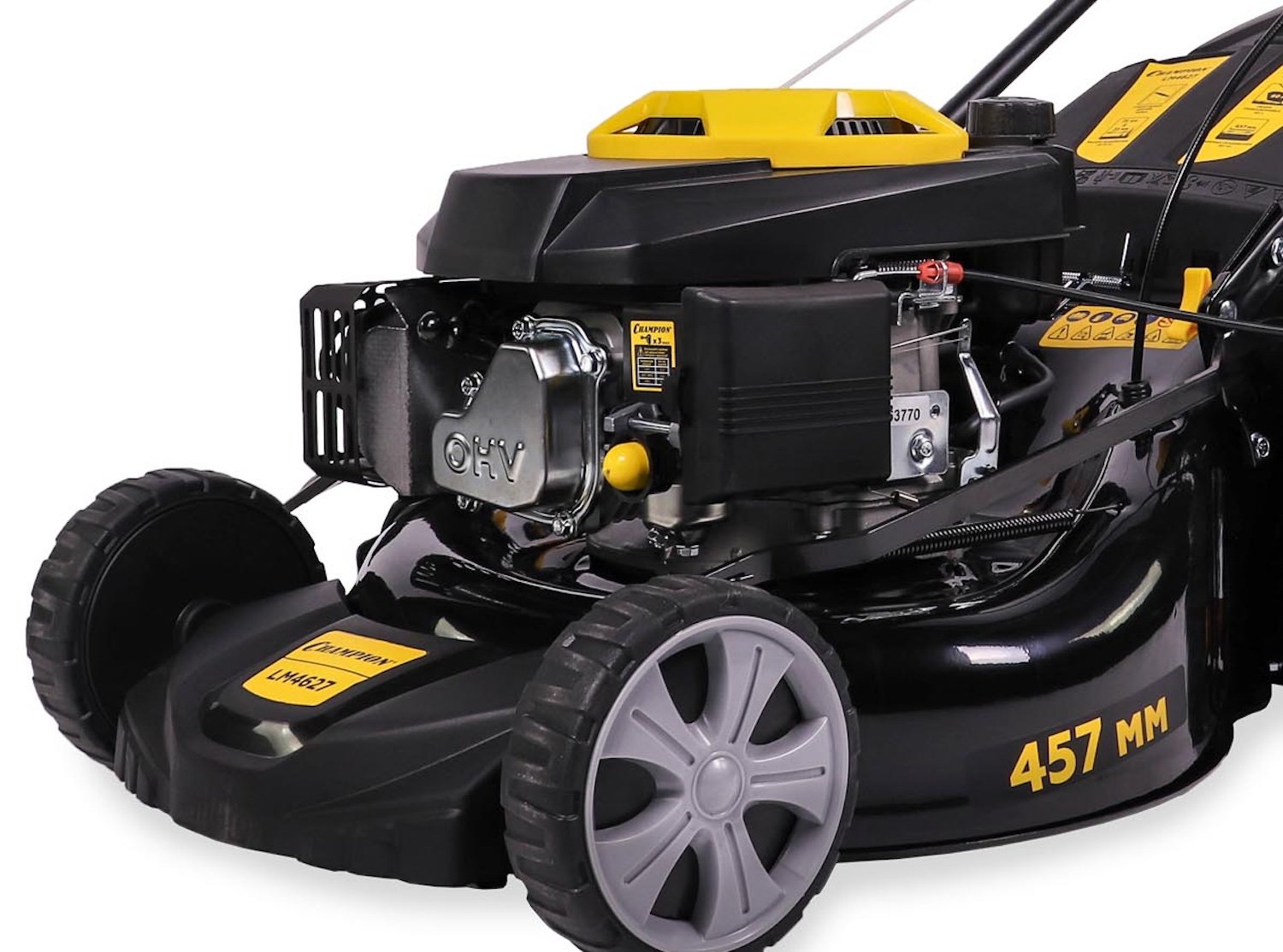 Газонокосилка CHAMPION LM4627, 2,6 кВт, 3,5 л/с, выс. скаш. 25 - 75 мм, 31,6 кг